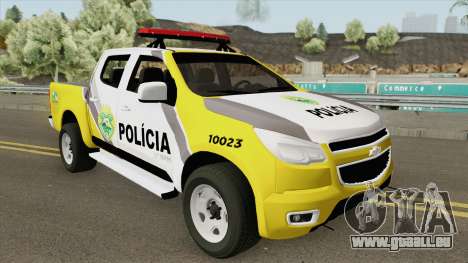 Chevrolet S10 (Policia Militar) pour GTA San Andreas
