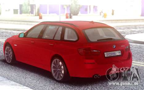 BMW 530D Touring Red pour GTA San Andreas