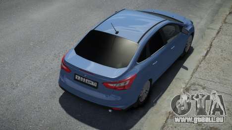 Ford Focus 3 Sedan pour GTA 4