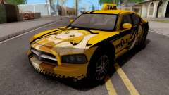 Dodge Charger SRT8 Taxi Itasha pour GTA San Andreas