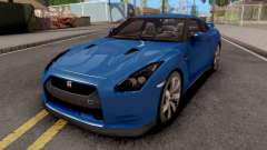 Nissan GT-R R35 Blue pour GTA San Andreas
