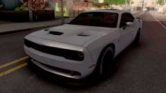 Dodge Challenger Hellcact Lowpoly pour GTA San Andreas