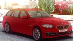 BMW 530D Touring Red für GTA San Andreas