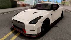 Nissan GT-R Nismo White für GTA San Andreas