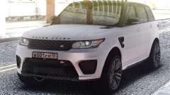 Range Rover Sport SVR White für GTA San Andreas