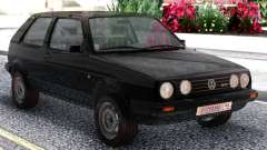 Volkswagen Golf II Black für GTA San Andreas