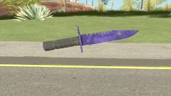 CS:GO M9 Bayonet (Doppler Sapphire) pour GTA San Andreas