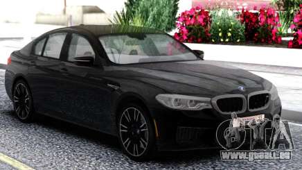 BMW M5 F90 Sedan Black pour GTA San Andreas