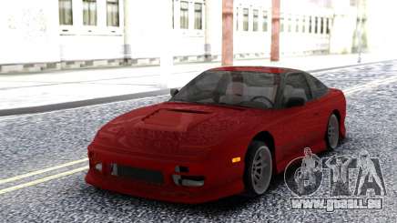 Nissan 240SX Red Coupe für GTA San Andreas