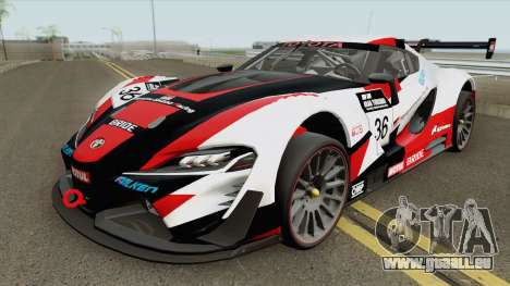 Toyota FT-1 Vision Gran Turismo GR3 (GT3) 2014 pour GTA San Andreas
