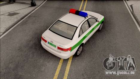 Hyundai Sonata 2009 Police pour GTA San Andreas