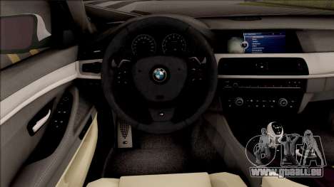 BMW M5 F10 Magyar Rendorseg pour GTA San Andreas
