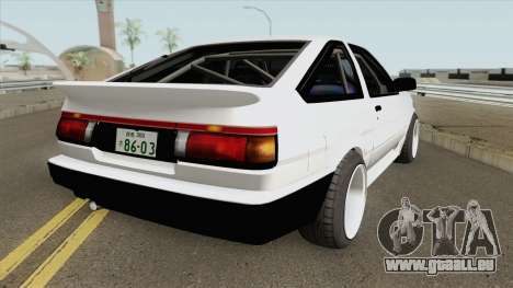 Toyota AE86 Levin 4A-GE pour GTA San Andreas