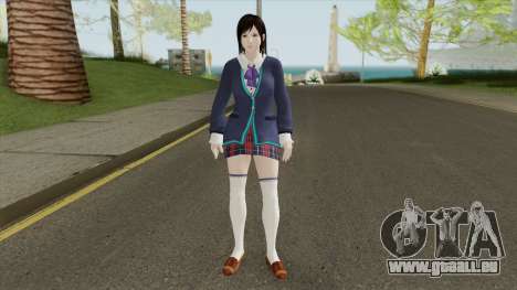 Kokoro School (Updated) Dead Or Alive 6 Costume für GTA San Andreas
