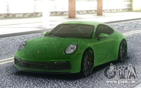 Porsche 911 992 für GTA San Andreas