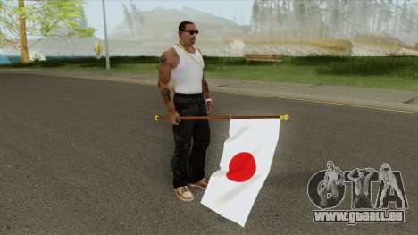 Japan Flag für GTA San Andreas