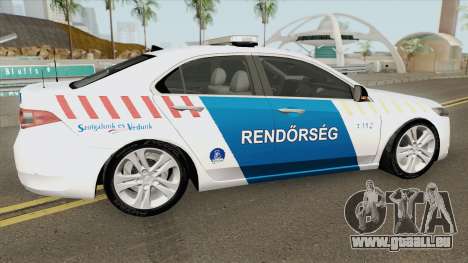 Honda Accord Magyar Rendorseg pour GTA San Andreas