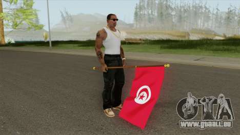 Tunis Flag für GTA San Andreas