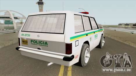 Nissan Patrol (Patrullas Colombianas) pour GTA San Andreas