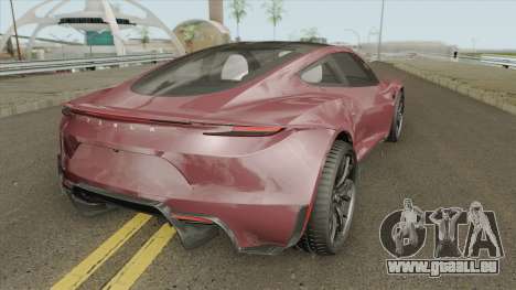 Tesla Motors Roadster 2020 für GTA San Andreas