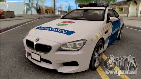 BMW M6 Magyar Rendorseg für GTA San Andreas