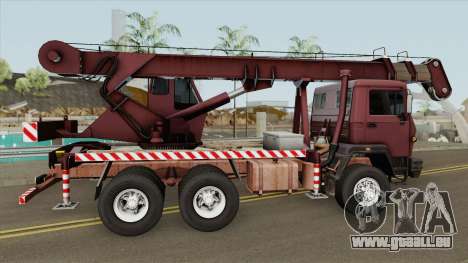 Crane Truck für GTA San Andreas