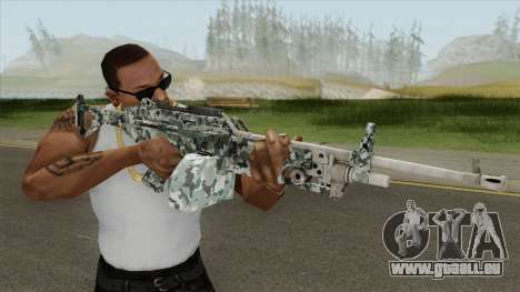 FN Minimi (Pixelated) für GTA San Andreas