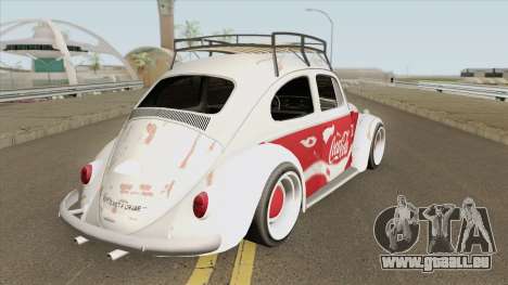 Volkswagen Fusca Coca-Cola Edition pour GTA San Andreas