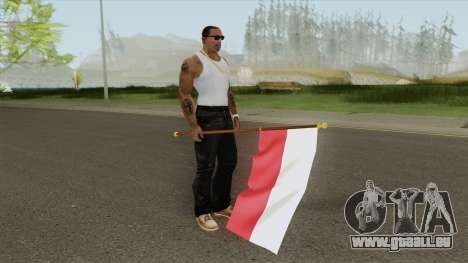 Poland Flag pour GTA San Andreas