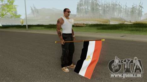 Egypt Flag für GTA San Andreas