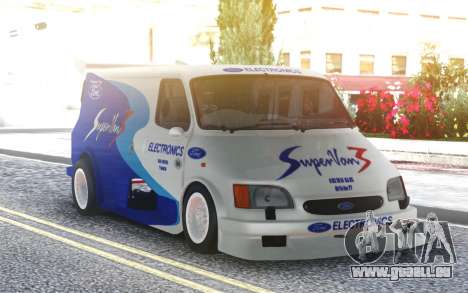 Ford Transit Supervan 3 Custom cars pour GTA San Andreas