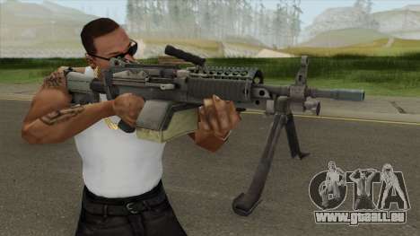 Battlefield 4 M249 pour GTA San Andreas
