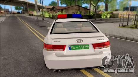 Hyundai Sonata 2009 Police für GTA San Andreas