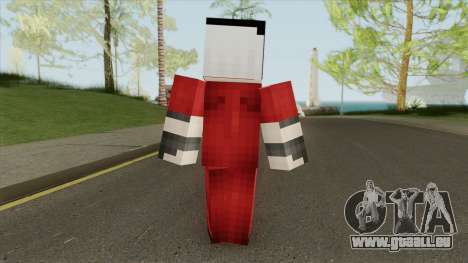 Dante (Devil May Cry) Minecraft Version für GTA San Andreas