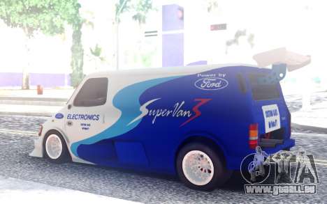 Ford Transit Supervan 3 Custom cars pour GTA San Andreas