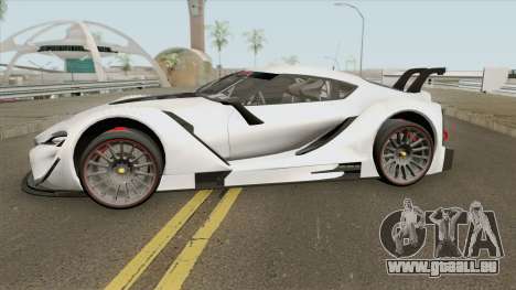 Toyota FT-1 Vision Gran Turismo GR3 (GT3) 2014 pour GTA San Andreas