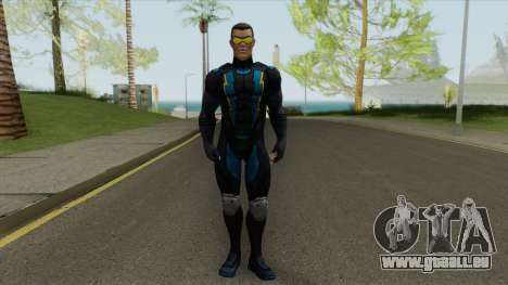 Black Lightning Protector Of Suicide Slums V1 für GTA San Andreas