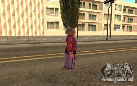 Flying Grandmother With Degenerative Disc Diseas pour GTA San Andreas