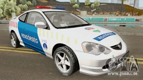 Acura RSX Magyar Rendorseg für GTA San Andreas