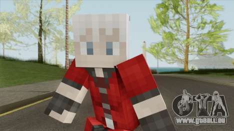 Dante (Devil May Cry) Minecraft Version für GTA San Andreas