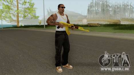 COD: MW1 AK-47 (Gold) pour GTA San Andreas
