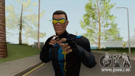 Black Lightning Protector Of Suicide Slums V1 für GTA San Andreas