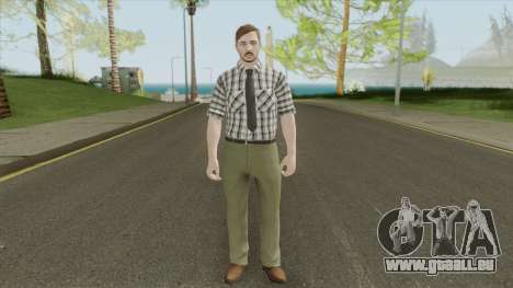 GTA Online Skin The Workaholic V1 pour GTA San Andreas