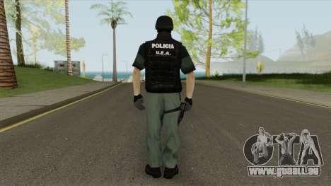 U.E.A Official Costa Rica Police Skin für GTA San Andreas
