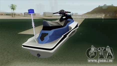 Seashark Police GTA V für GTA San Andreas