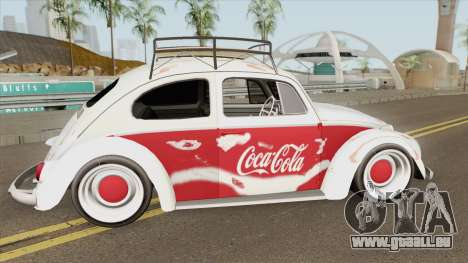 Volkswagen Fusca Coca-Cola Edition pour GTA San Andreas