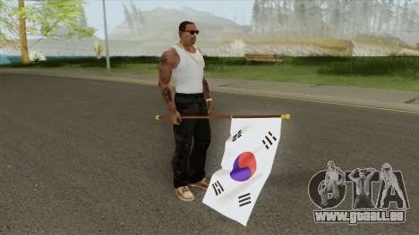 South Korea Flag pour GTA San Andreas