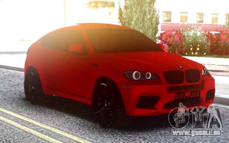BMW X6 M Sports Activity Coupe pour GTA San Andreas