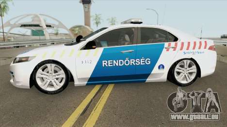 Honda Accord Magyar Rendorseg für GTA San Andreas
