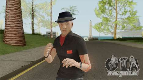 Chinese Gang Skin V3 für GTA San Andreas